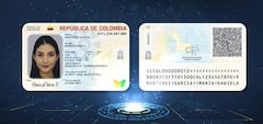 Cédula digital en Colombia.