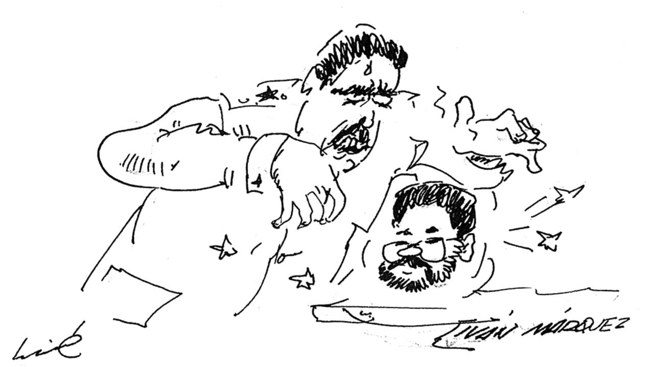 Caricatura de Luisé.