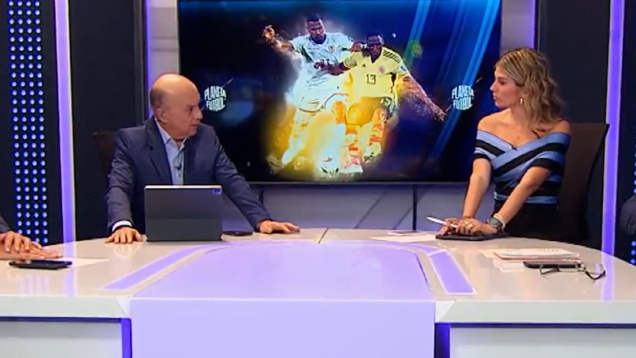 El analista cuestionó a la presentadora del espacio de opinión