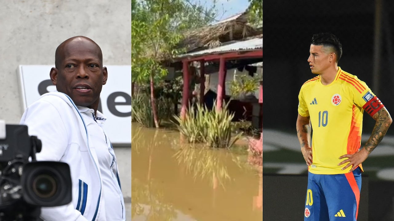Tino Asprilla y James Rodríguez anunciaron ayudas a Córdoba tras ola invernal.