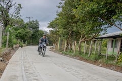 Cerca de 150 familias de Santana y de sectores cercanos como Figueroa, El Charco y Cajete se beneficiarán con el mejoramiento de este corredor vial.