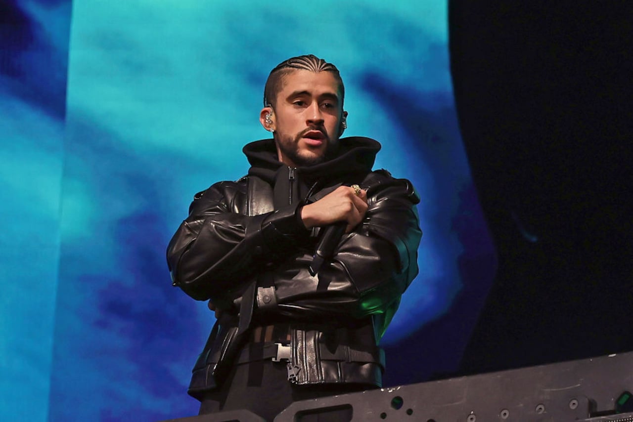 Bad Bunny en el Coachella Stage 2023 (Photo by Michael Loccisano/Getty Images for Coachella)
