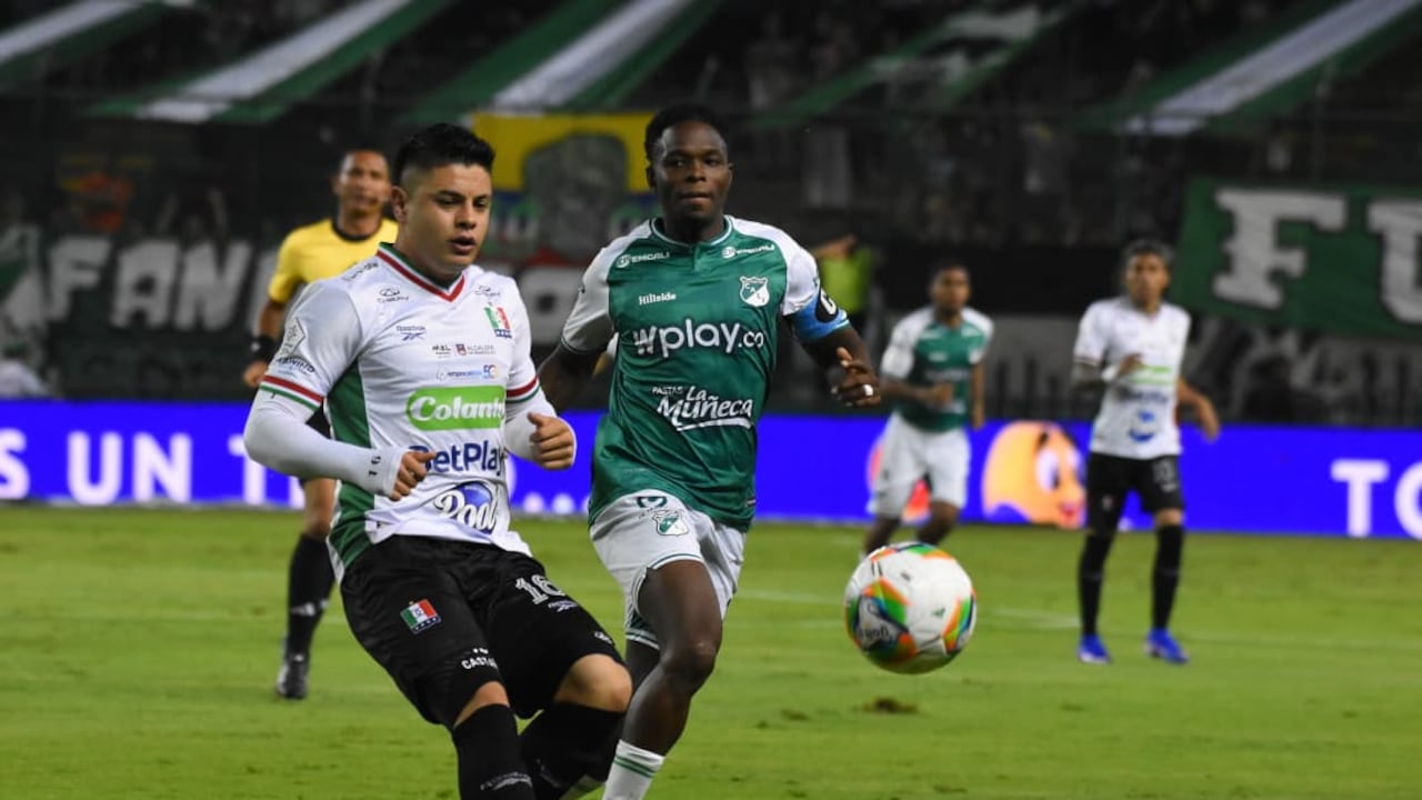 Imagen del partido entre Deportivo Cali y Once Caldas por la fecha 10 del primer semestre de la Liga Colombiana 2026.