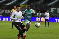 Imagen del partido entre Deportivo Cali y Once Caldas por la fecha 10 del primer semestre de la Liga Colombiana 2026.