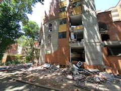 Así quedaron algunos edificios en Cali luego del terremoto de 7,4 grados.