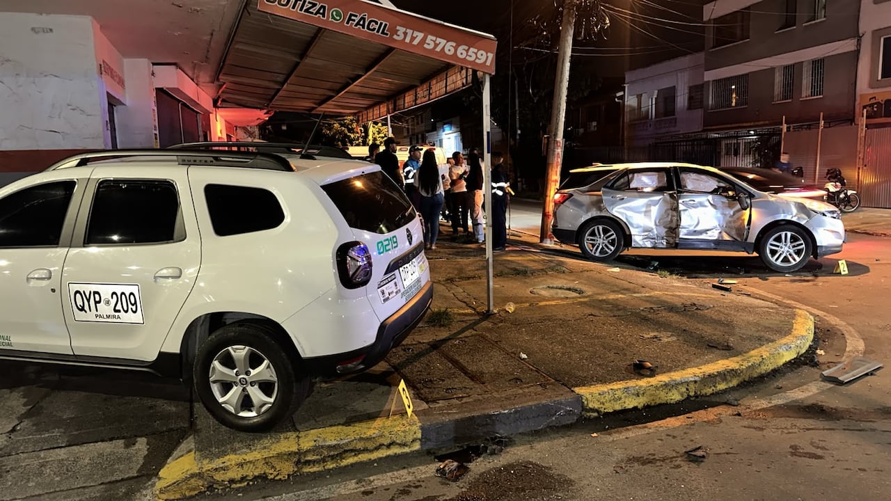 Accidentes viales durante este fin de semana en Cali.