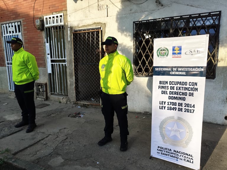 Extinción de dominio para bienes que estaban siendo usados para el expendio de drogas por parte de la banda ‘Los Ls’