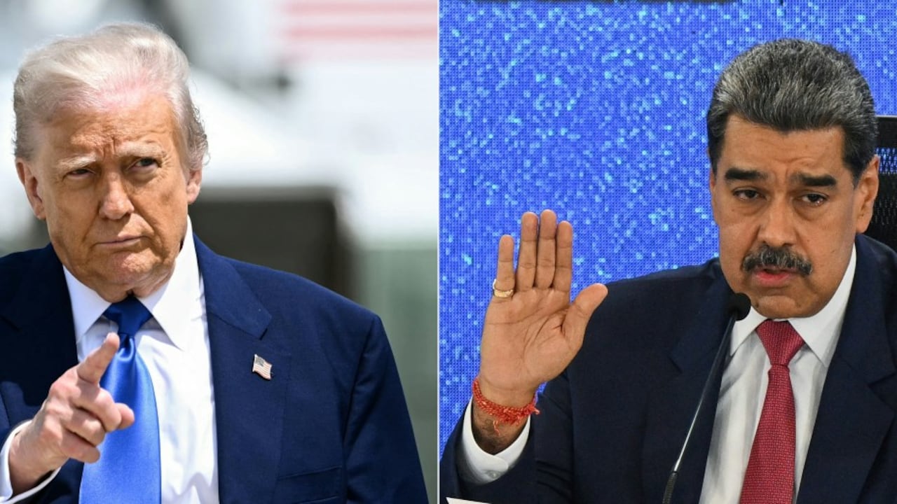 Donald Trump y Nicolás Maduro