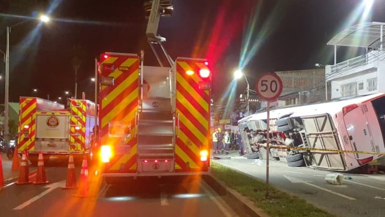 Accidente en Cali