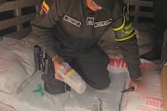 En total fueron hallados 925 paquetes de marihuana que tendrían como ruta el trayecto Pasto–Tumaco.