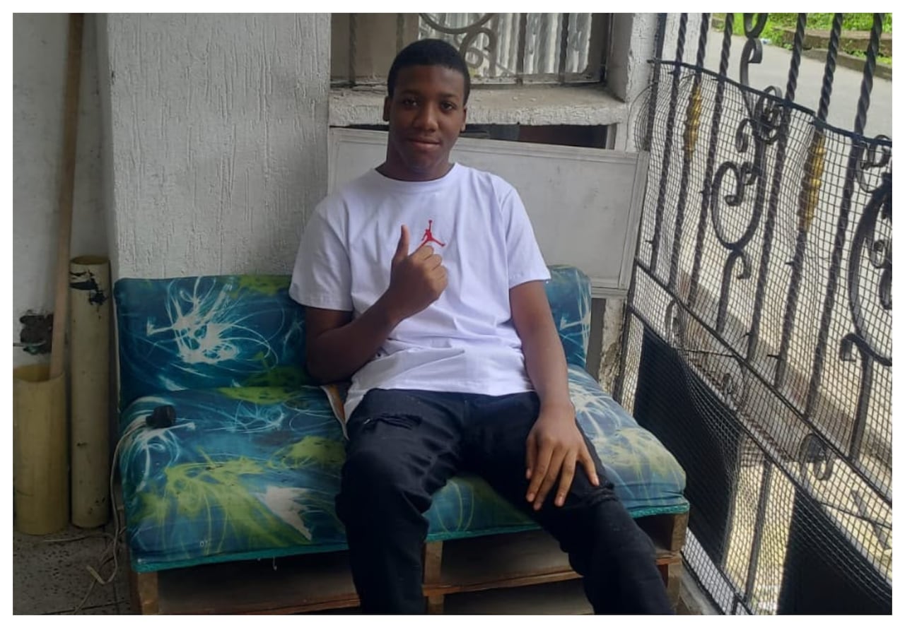 Dilan Campaz Naboyá, desaparecido en Buenaventura.