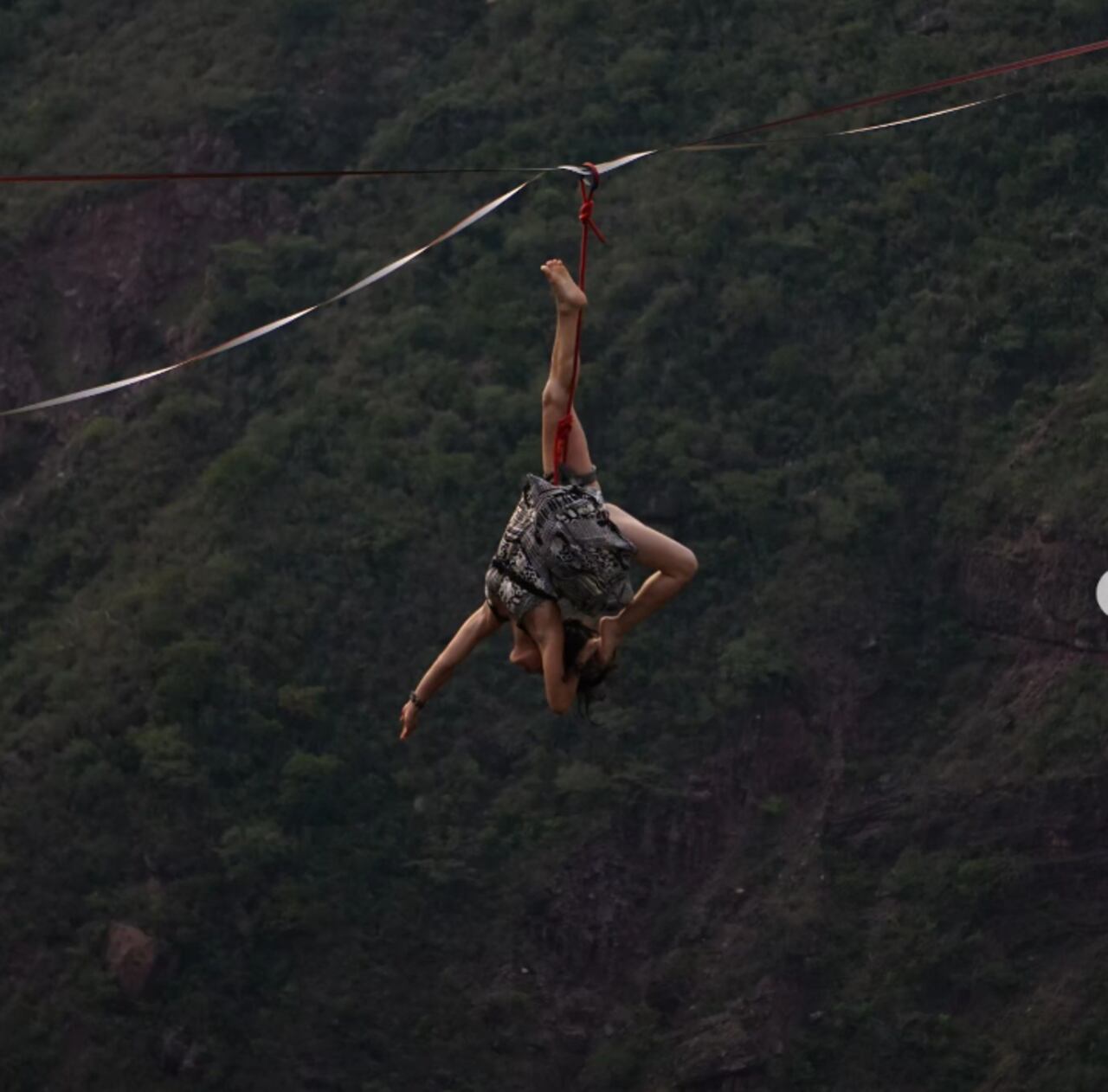 Susana Castilla, deportista extrema colombiana.