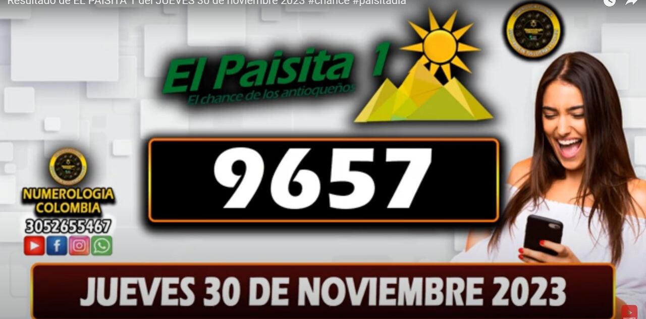 De lunes a sábado las personas pueden participar en el sorteo de esta lotería.