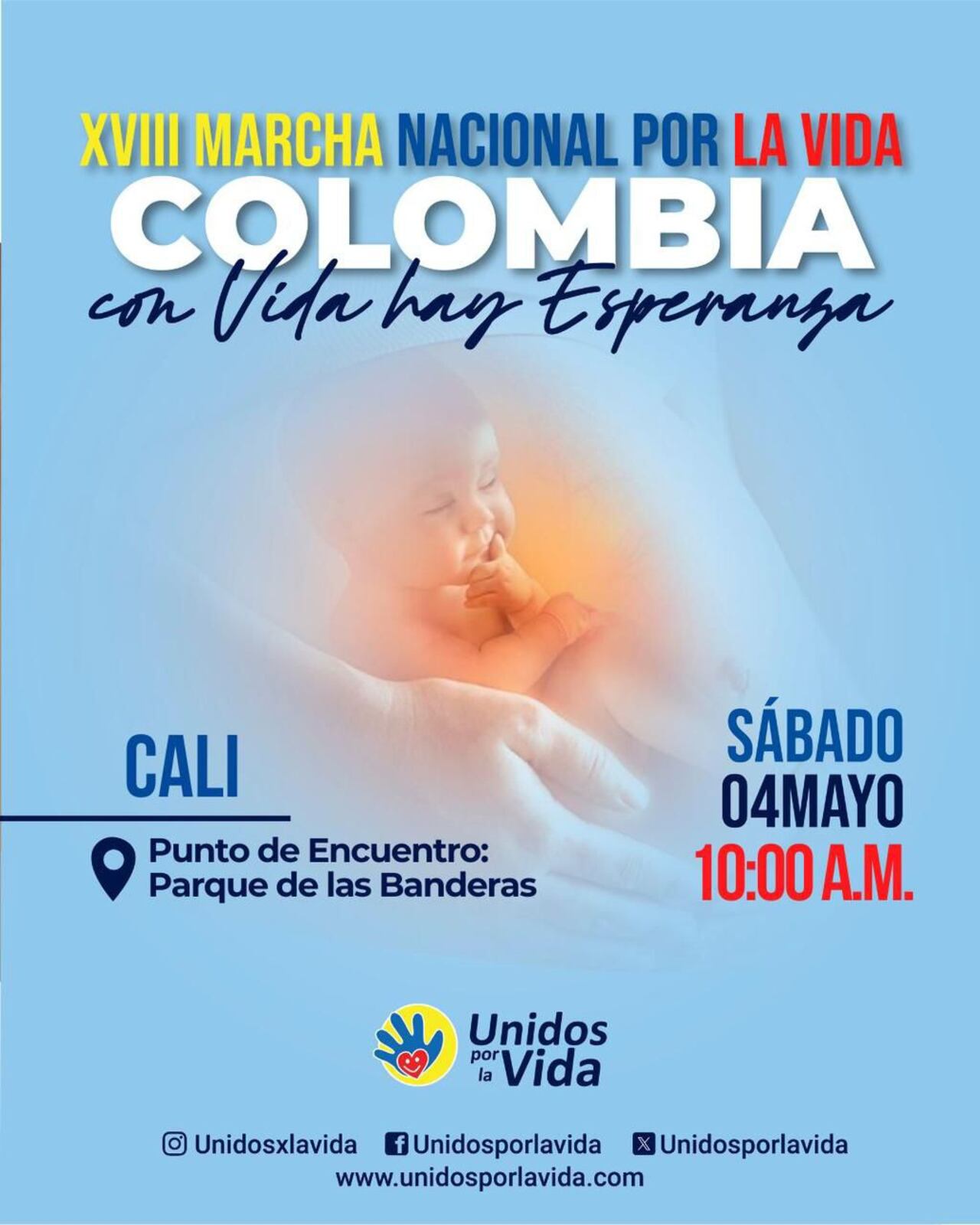 Marcha provida en Cali