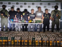Se espera que las autoridades envíen a la cárcel a los capturados sorprendidos con este licor adulterado.
