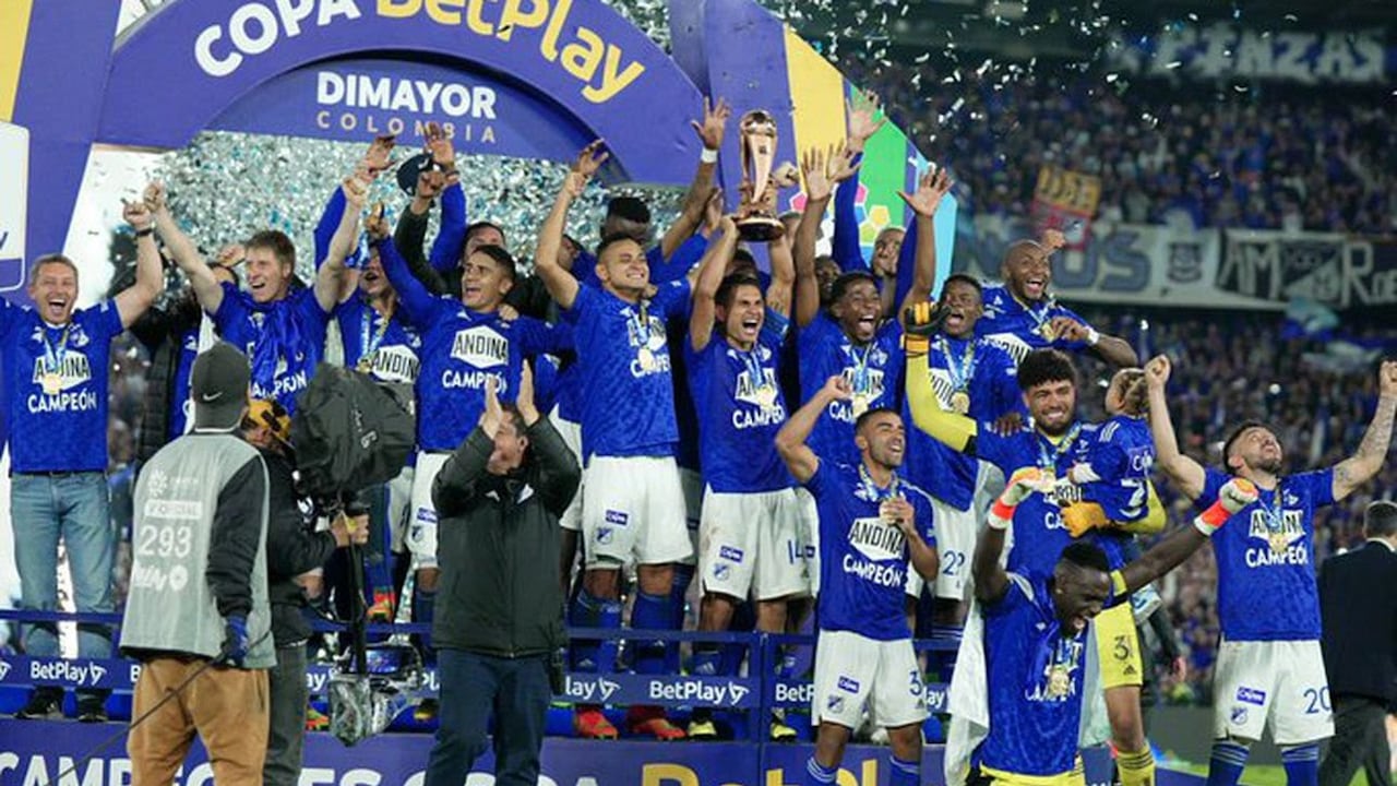 Millonarios campeón de la Copa Betplay 2022