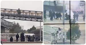 Fueron dos los uniformados que salieron heridos por disturbios en la Universidad Nacional; uno de ellos está en UCI