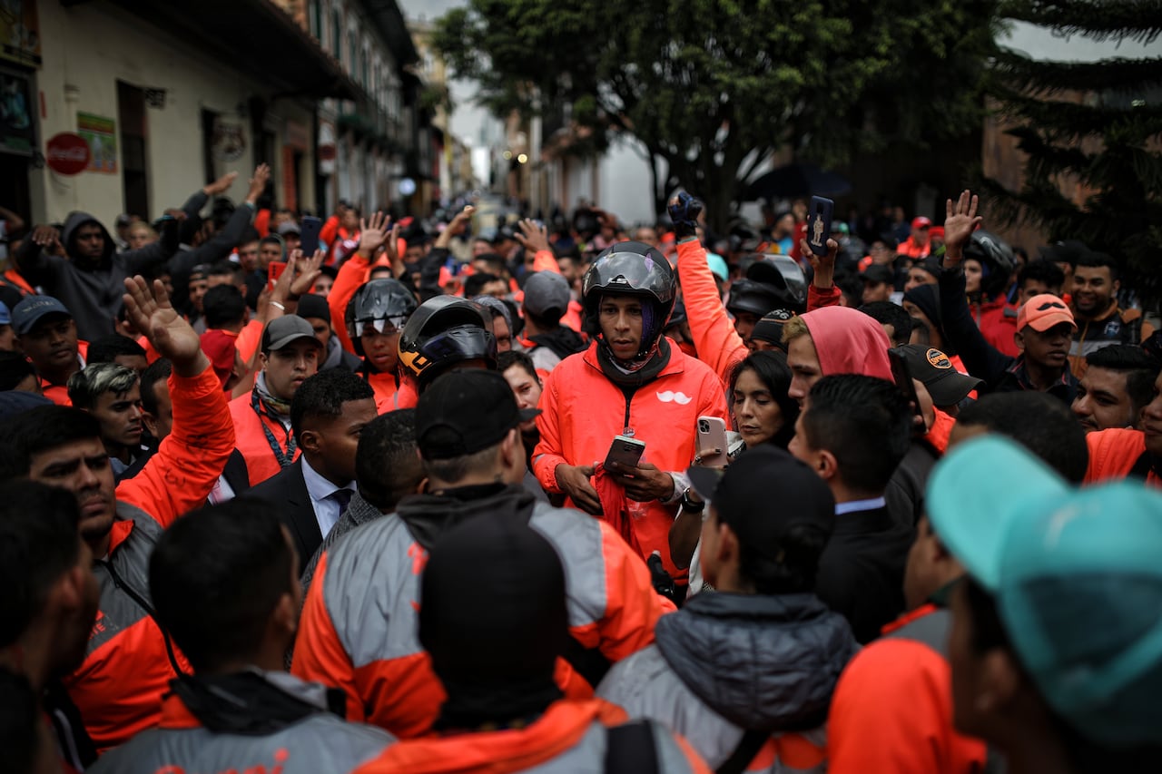 Rappi, protestas por la reforma laboral