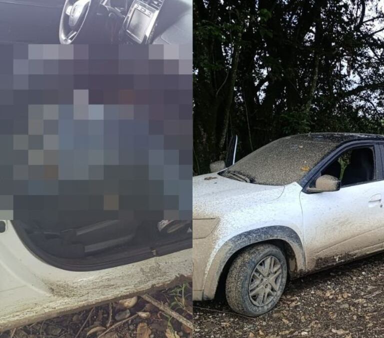 Este macabro hecho sucedió en la mañana de este lunes festivo 17 de noviembre, cuando la comunidad encontró abandonada la camioneta en la que se movilizaban las víctimas.