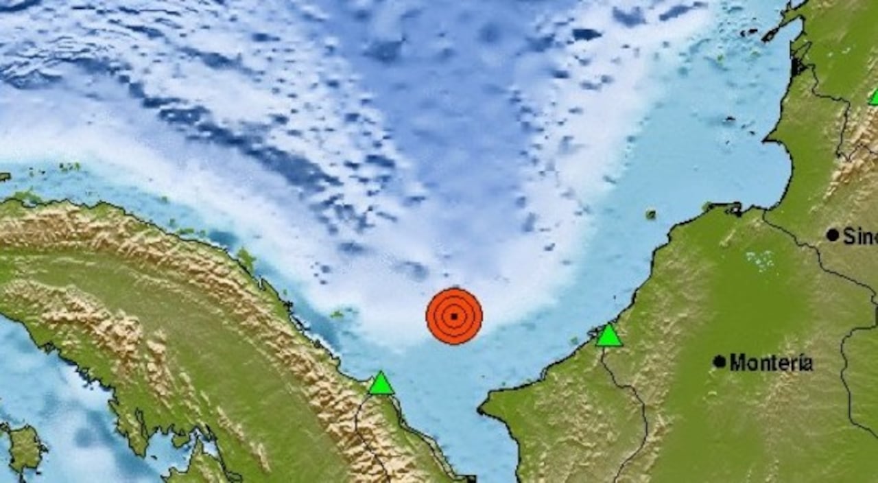 El Mar Caribe fue el epicentro del sismo
