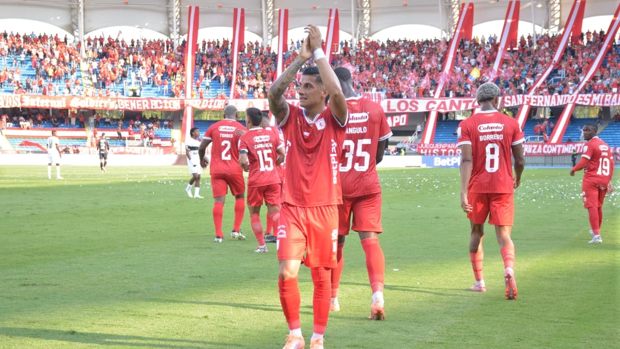 Imagen del partido entre América de Cali e Internacional de Bogotá por la fecha 1 del primer semestre de la Liga Colombiana 2026.