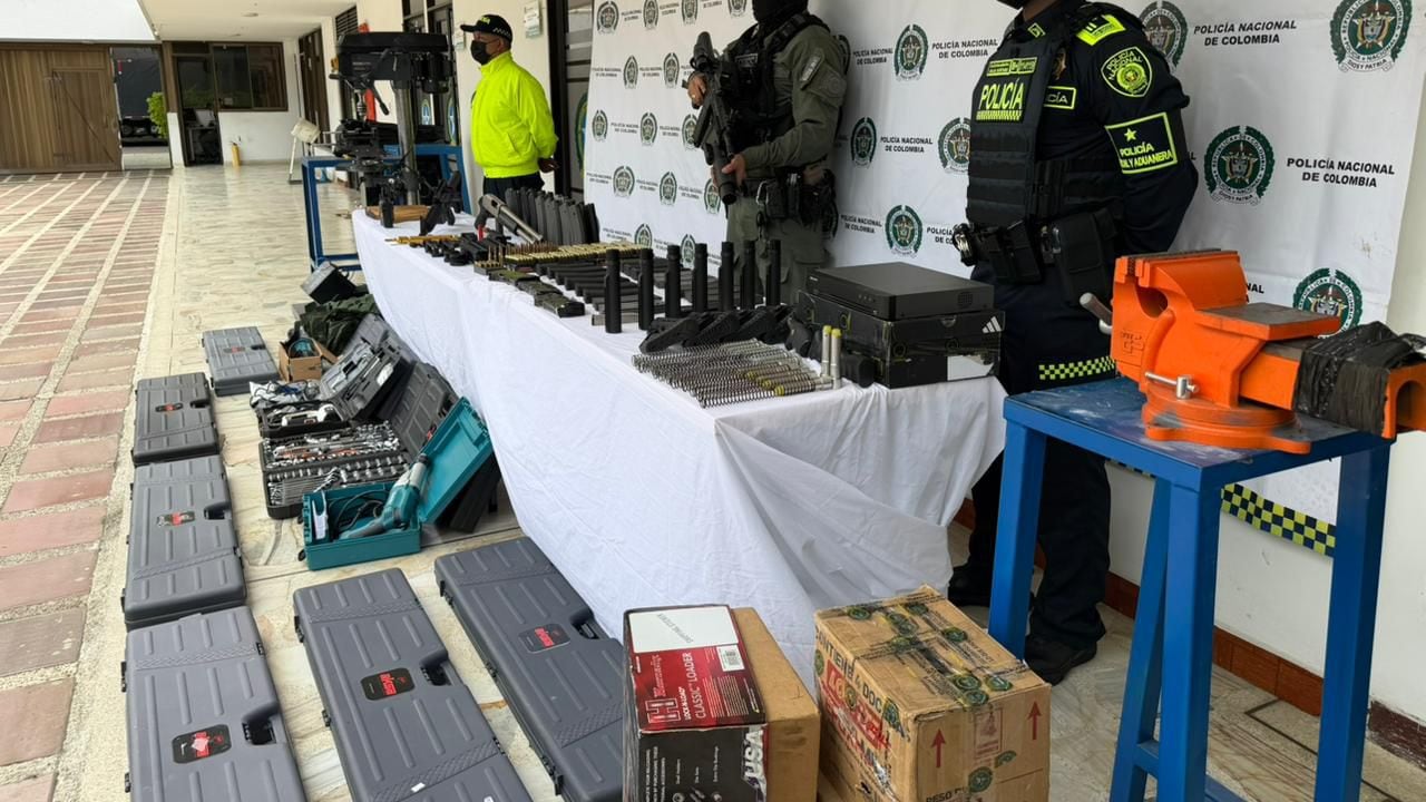 Los allanamientos se llevaron a cabo en los barrios Miraflores y Colseguros.