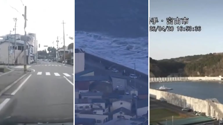 Varios videos que circulan en redes sociales evidencian la magnitud del terremoto que sacudió este 20 de abril el norte de Japón.