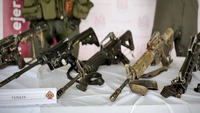 Integrantes de la Fuerza de Despliegue Rápido del Ejército Nacional desarrollaron una operación militar en el sector de La Gallera, zona rural de El Tambo, Cauca, donde fueron neutralizados cinco integrantes de una comisión armada del frente Jaime Martínez de las disidencias de las Farc.