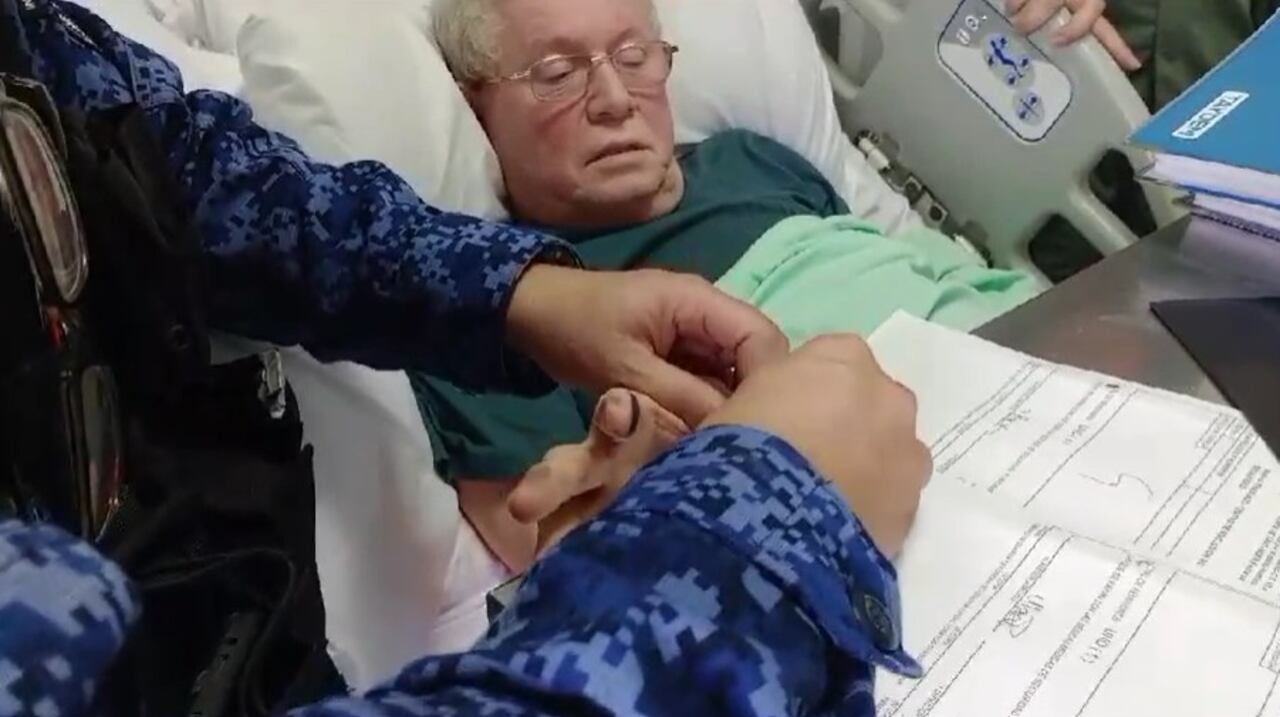 Así fue el traslado del exalcalde de Cúcuta Ramiro Suárez Corzo, condenado por homicidio.