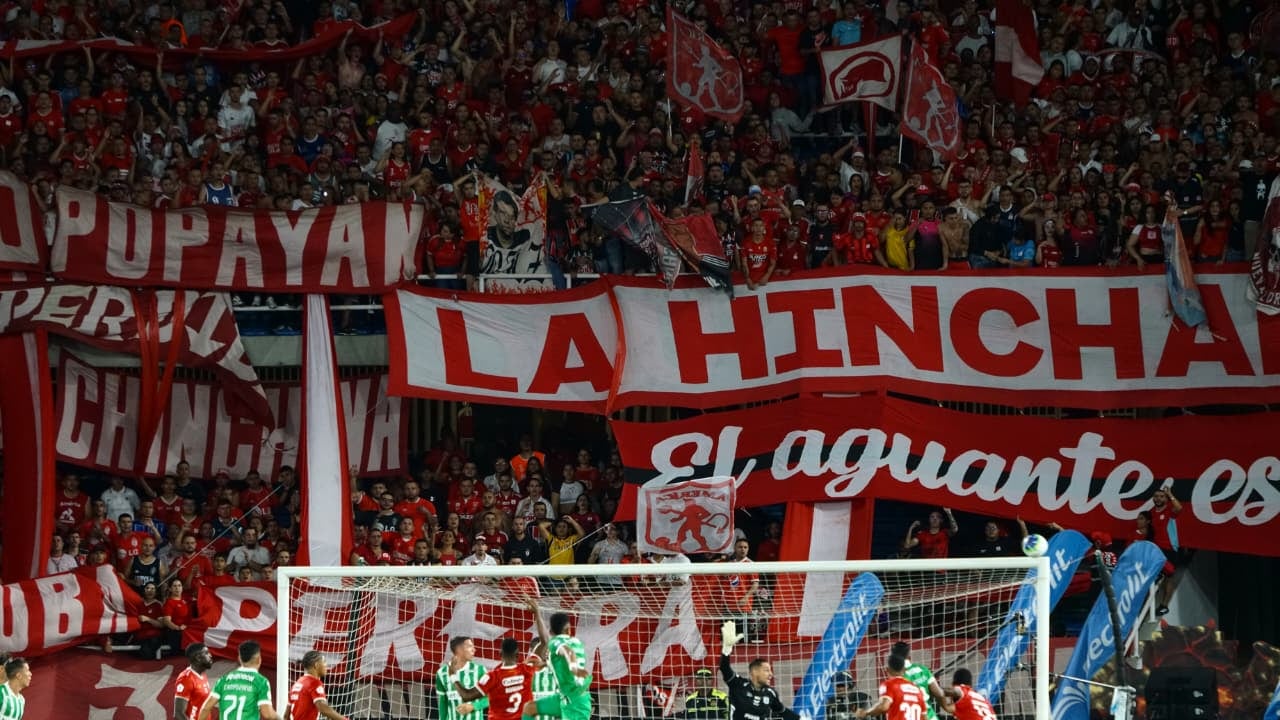Imagen del partido entre América de Cali y Atlético Nacional por la fecha 4 del segundo de la Liga Colombiana 2026.