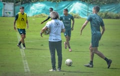 Entrenamiento y Rueda de Prensa Deportivo Cali