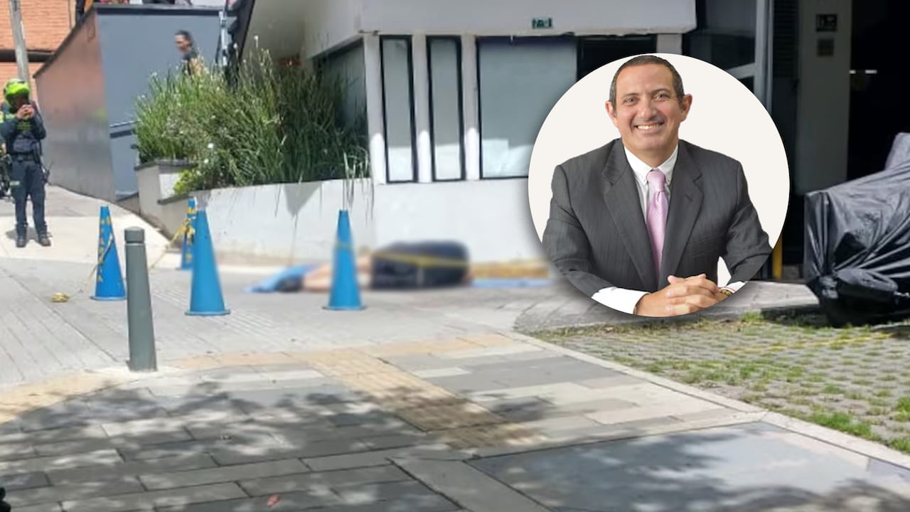 Gustavo Aponte, empresario asesinado en Bogotá.