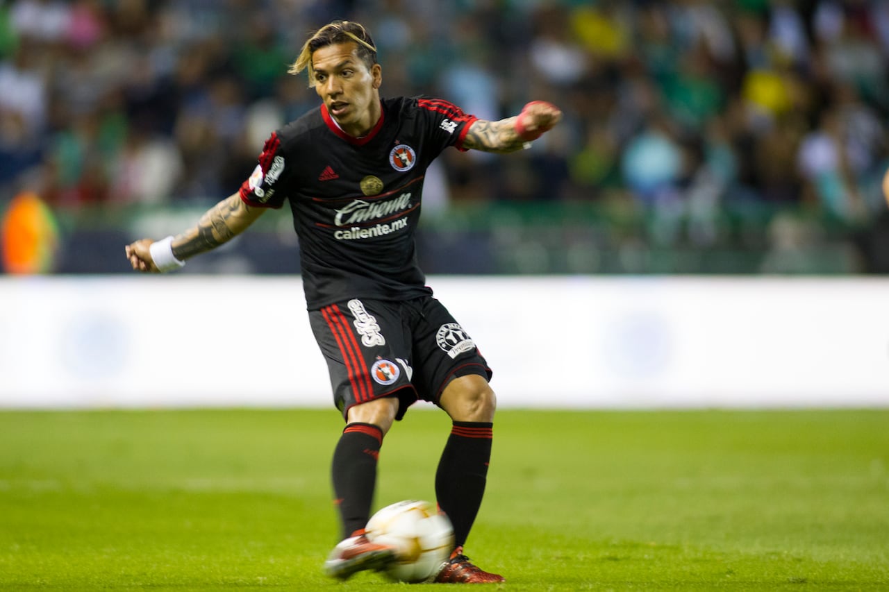 Dayro Moreno también fue goleador en México , con el Tijuana, en 2016.