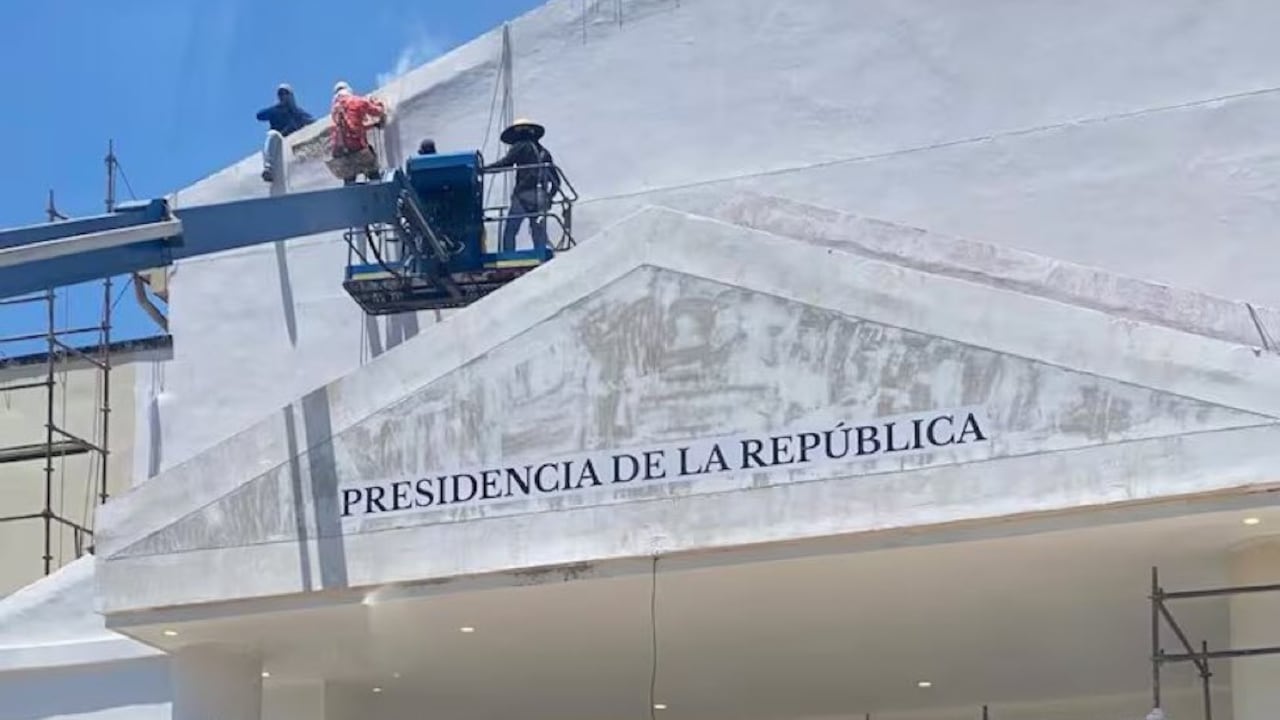 Así estaría quedando la sede de Abelardo de la Espriella en Barranquilla.