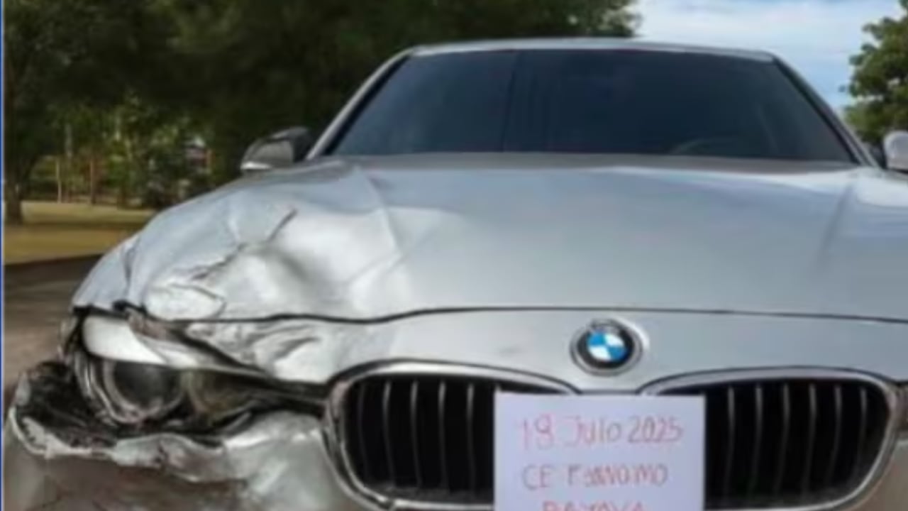 La identificación del vehículo implicado fue posible gracias a las cámaras de seguridad instaladas dentro de la base.