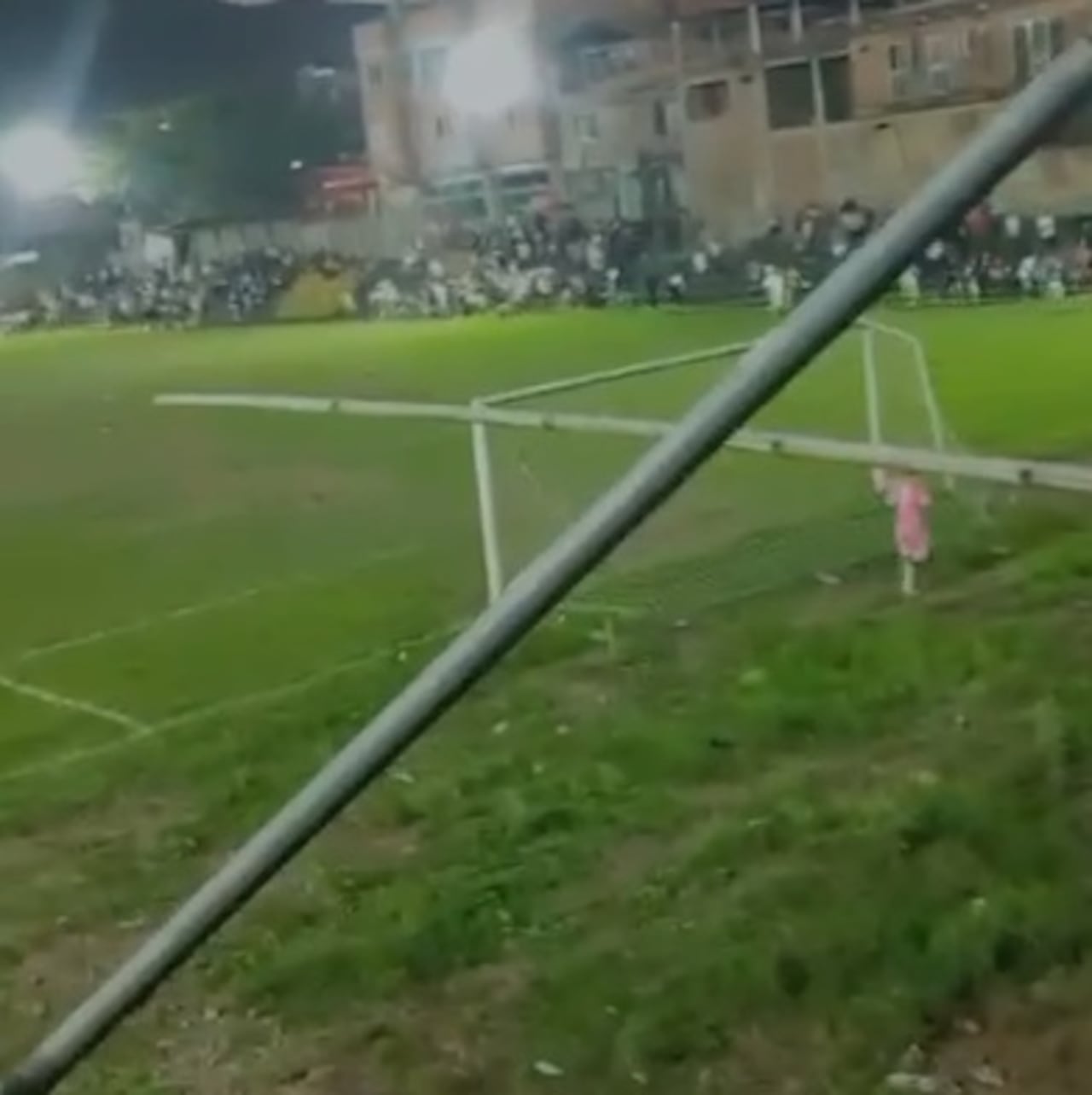 Este ataque a la estación de Policía de Suárez, Cauca, se dio en las finales de dos torneos de fútbol que se adelantaba en este complejo deportivo.