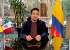 excónsul de Colombia en México, Andrés Hernández