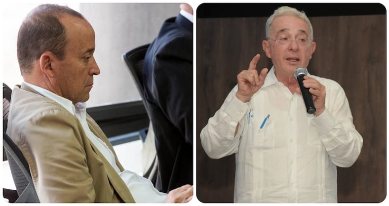 Santiago y Álvaro Uribe Vélez.