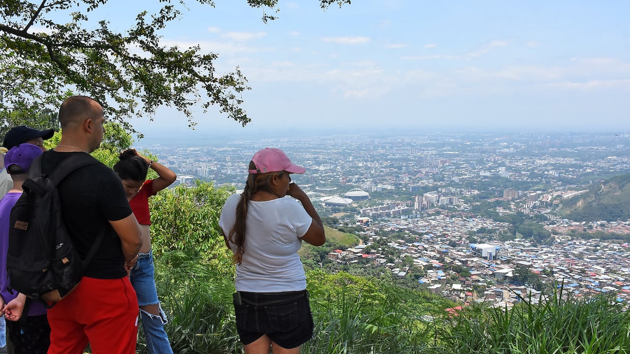 Ascenso al cerro de cristo rey.
