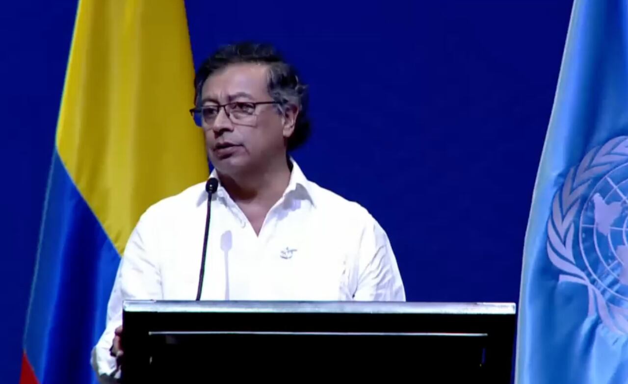 Gustavo Petro en la COP16.