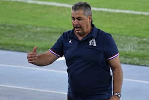 Imagen del partido entre América de Cali y La Equidad por la ida de los octavos de final de la Copa Colombia 2024.