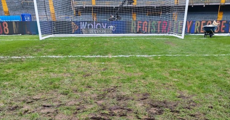 Imagen de la gramilla de El Campín, 2 de febrero 2026.