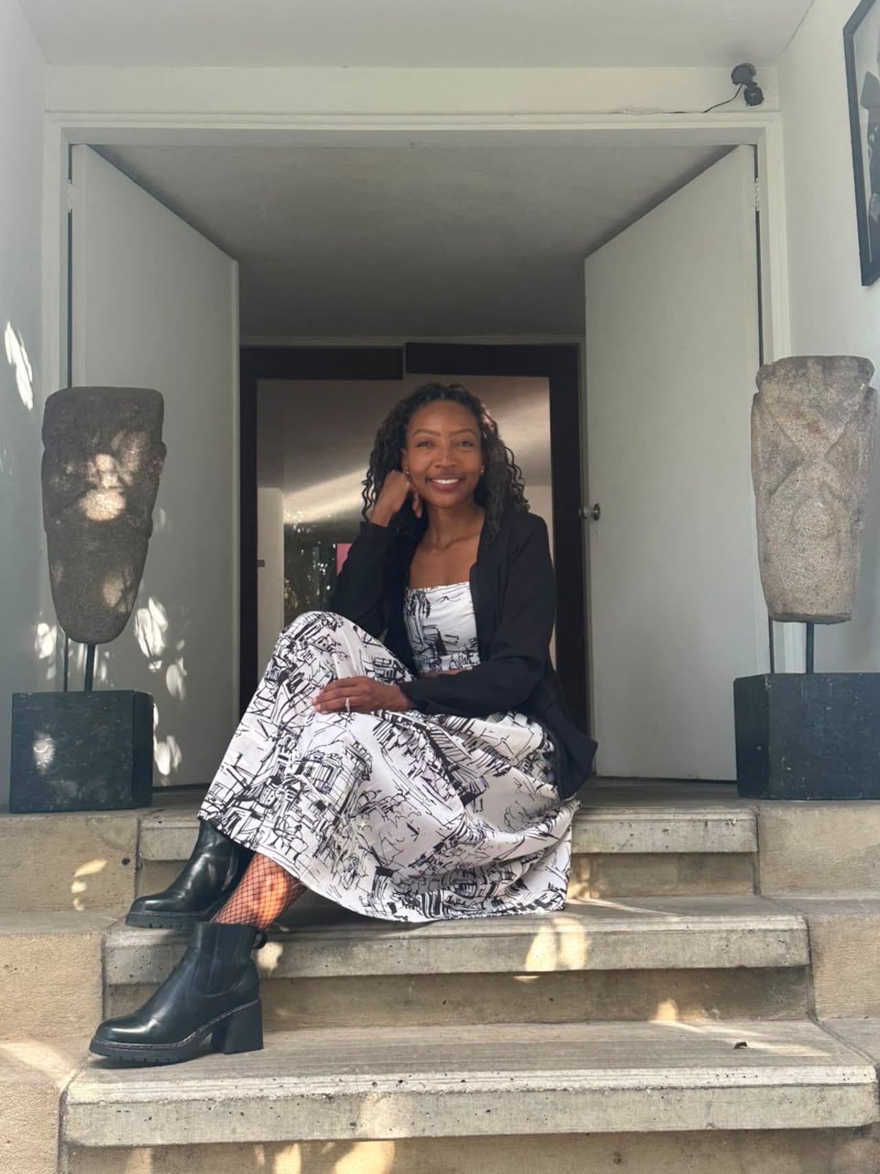 La artista visual caleña Sandra Patricia Palacios hizo parte de la primera edición de Negret Lab, una residencia artística que reunió a creadores de distintos países en la Casa Museo Edgar Negret.