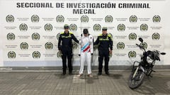 El sujeto fue puesto a disposición de las autoridades.