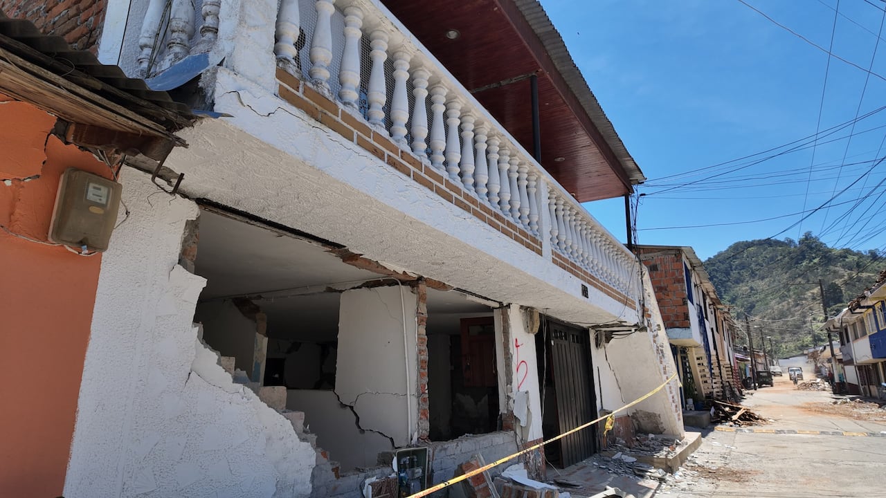 Argelia. Terremoto en el Valle del Cauca afectaciones en el municipio de Argelia norte del Valle