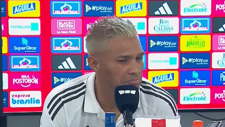Teófilo Gutiérrez pasó factura en la rueda de prensa después de Junior 3-0 Tolima.