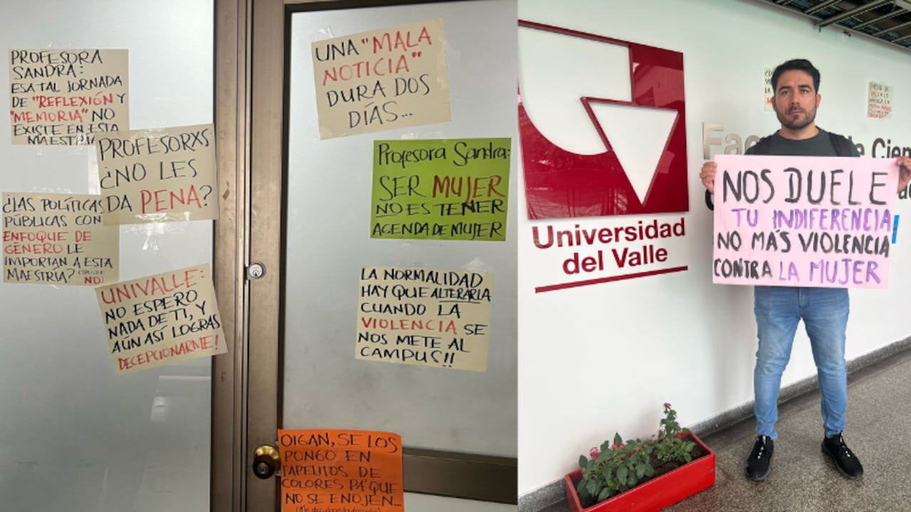 Plantón en Univalle: estudiantes alzan la voz por violencia de género y falta de garantías en el campus