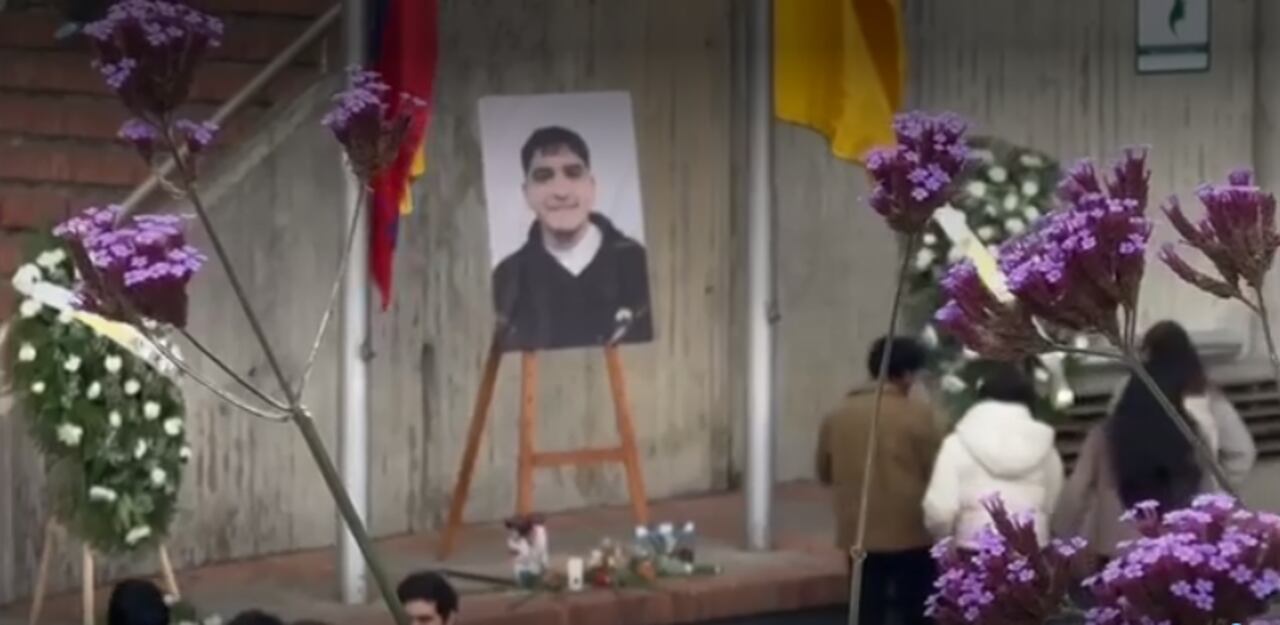 Universidad de los Andes rinde homenaje a Jaime Esteban Moreno, el estudiante asesinado en Bogotá