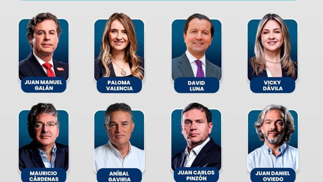 Estos serán los candidatos que estarán presentes en el primer debate.