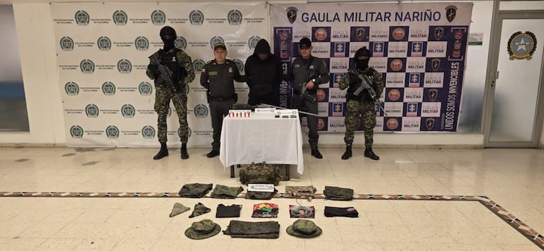 En zona rural de Mallama fue capturado alias Rivera, presunto integrante de la banda La Gente del Arco, mediante operativo adelantado por la Policía Nacional de Colombia.